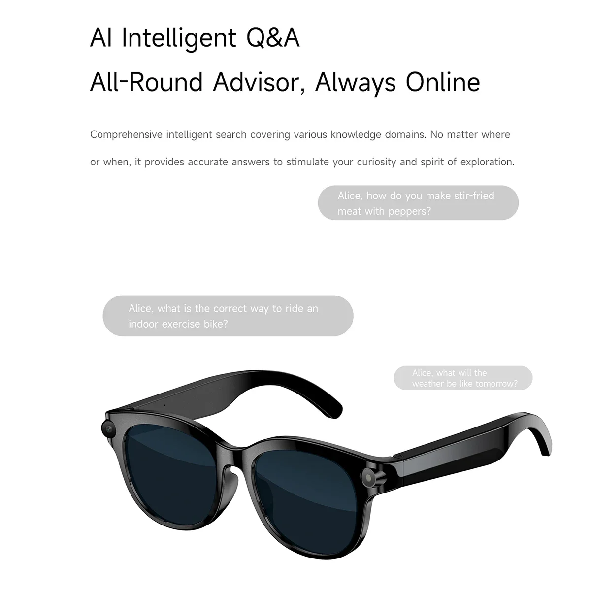 AI Sunglasses for Men with Rea - Audio Music Arabic 评论和价格