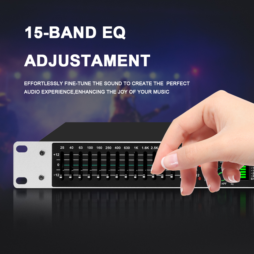 Eq215 Dual 15-Band Graphic Equ - Audio Music Maker 评论和价格