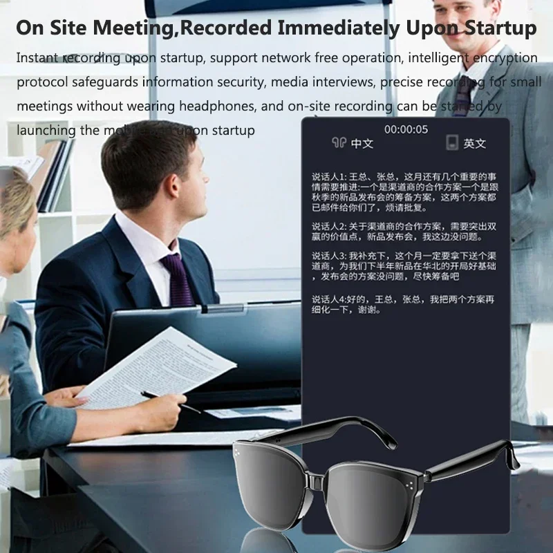 Smart Self-priming Sunglass AI - Audio Music Arabic 评论和价格