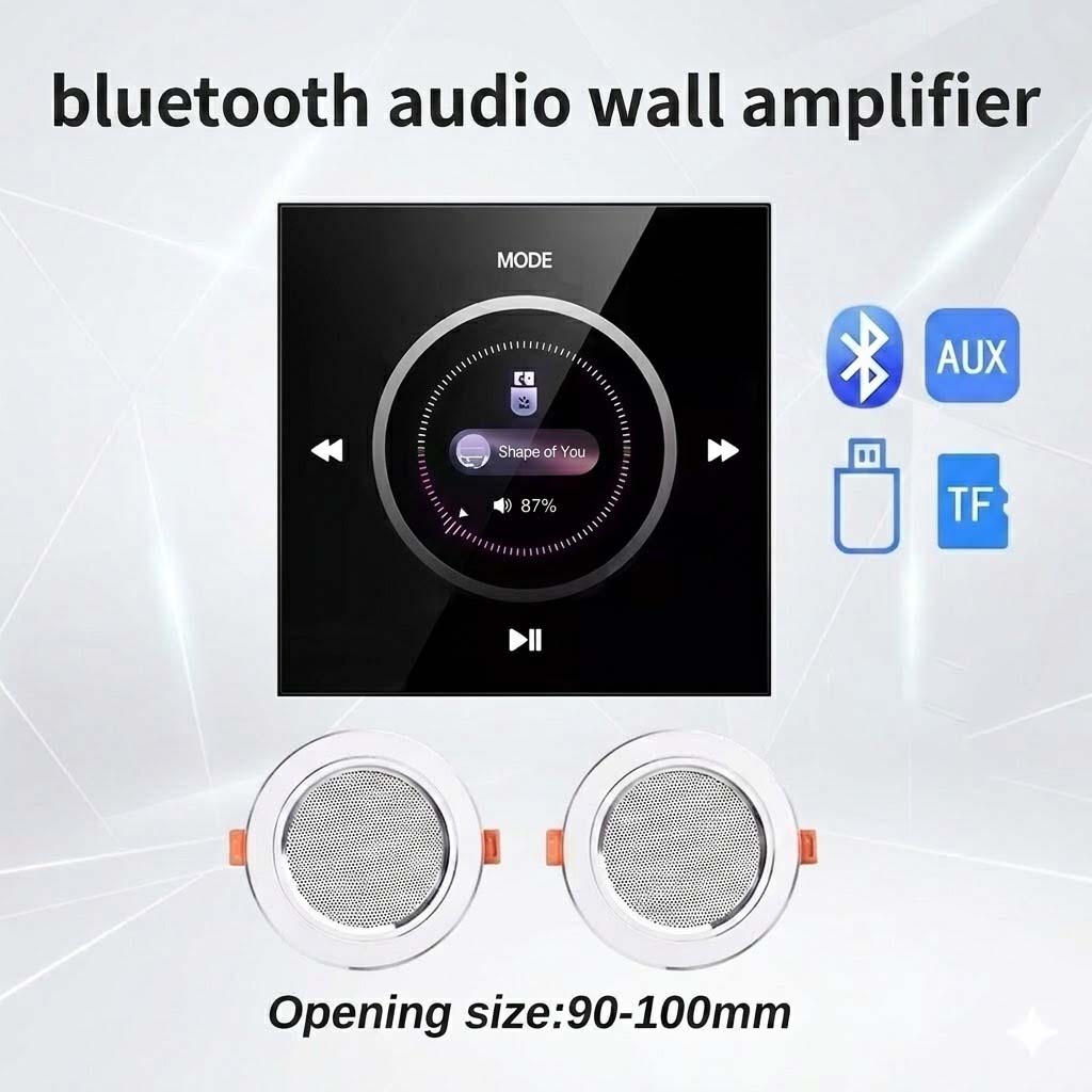 Bluetooth Wall Mounted Audio A - Audio Music Background Free 评论和价格