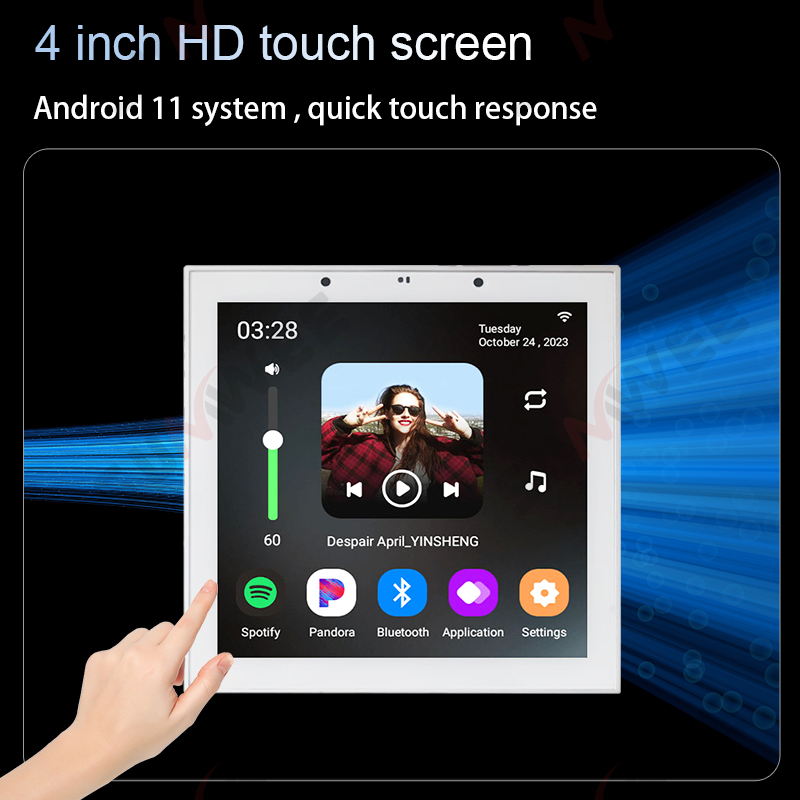 TUYA Smart Home 4 Inch Android - Audio Music Background Free 评论和价格