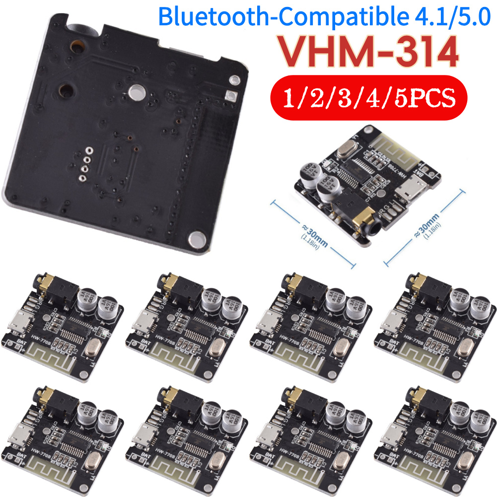 1-5PCS 3.7-5V VHM-314 Bluetoot - Audio Music Free Mp3 评论和价格