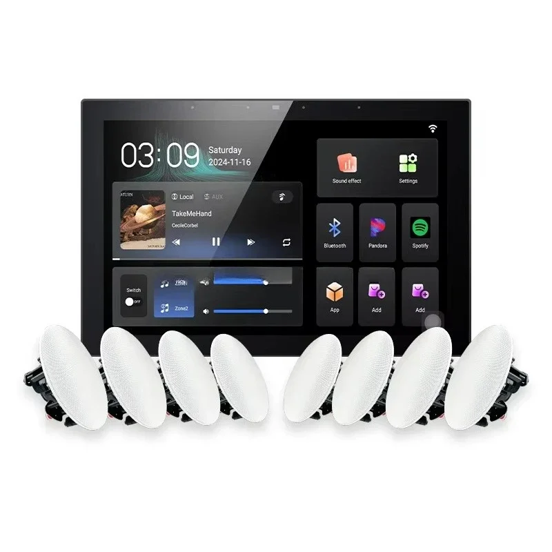 10-Inch Smart Home Automation  - Audio Music Background Free 评论和价格