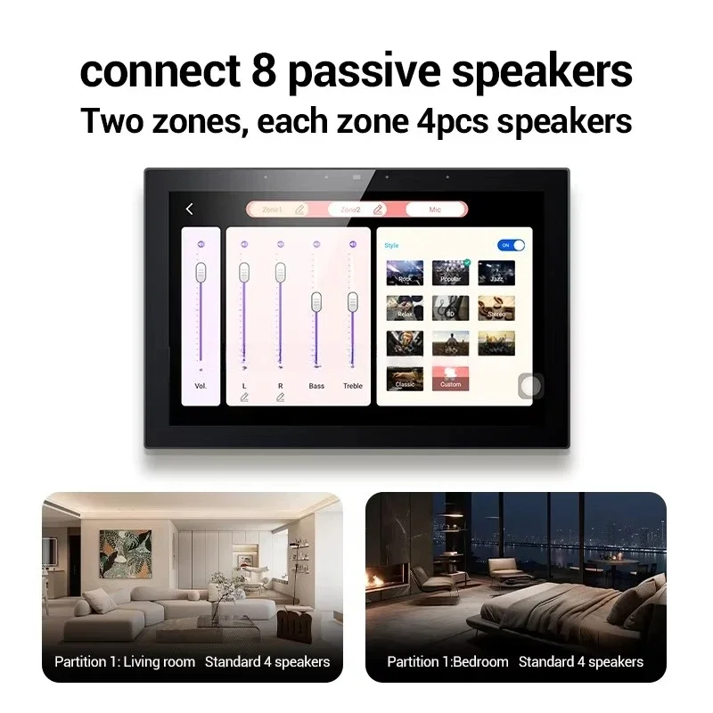10-Inch Smart Home Automation  - Audio Music Background Free 评论和价格
