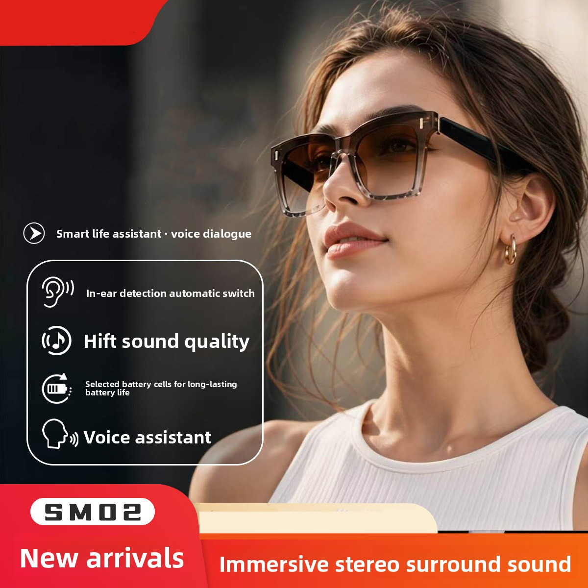New smart Bluetooth cycling su - Audio Music Arabic 评论和价格