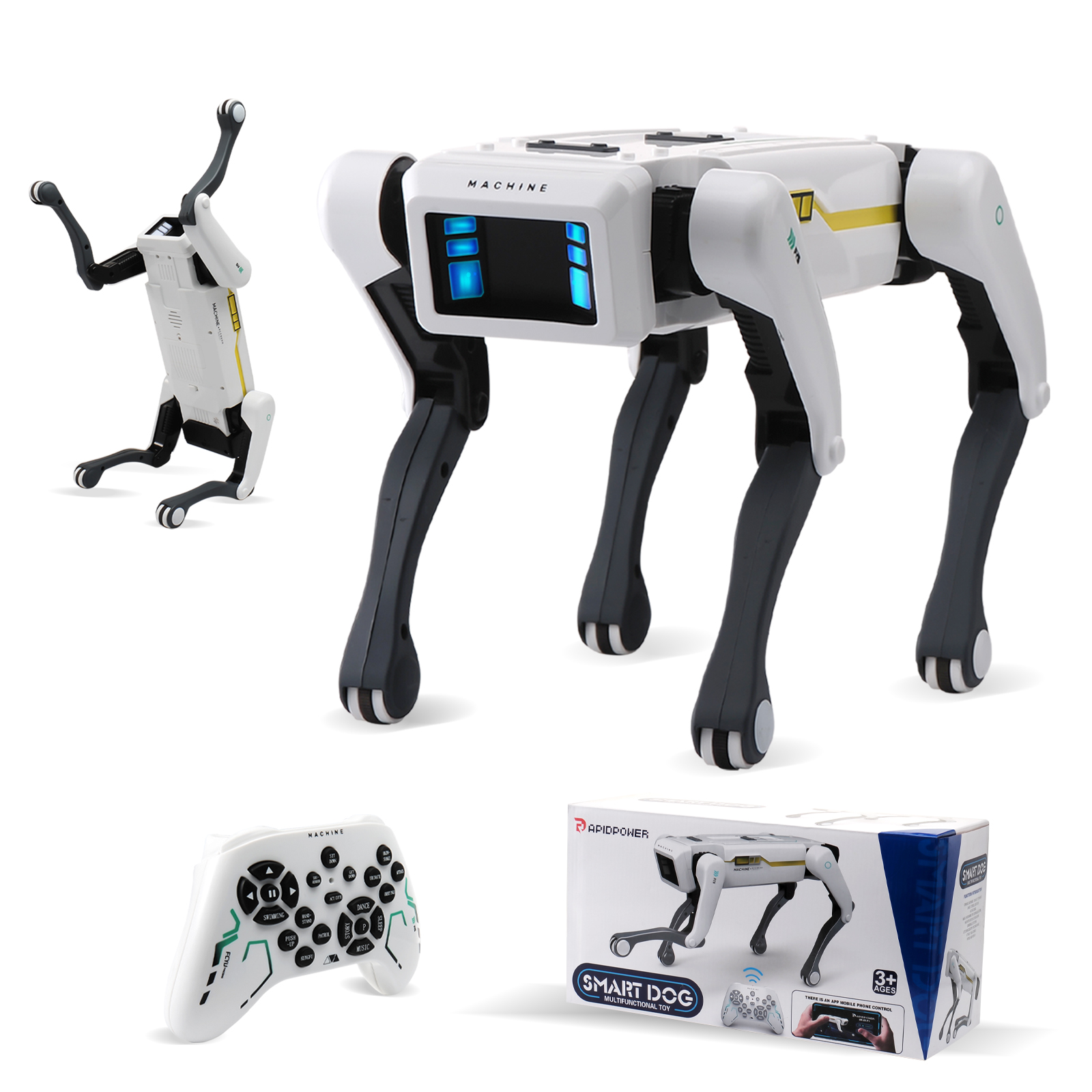 Intelligent AI RC Robot Dog Vo - Audio Music Maker 评论和价格