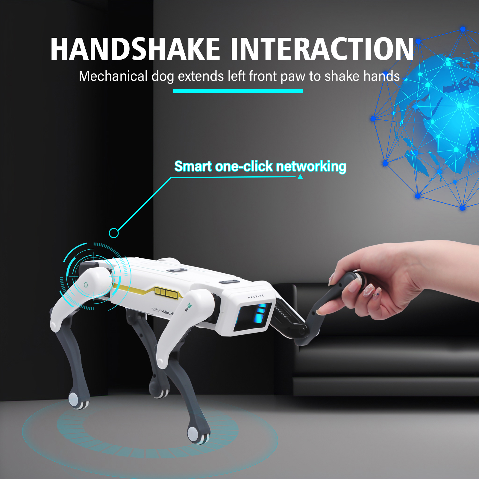 Intelligent AI RC Robot Dog Vo - Audio Music Maker 评论和价格