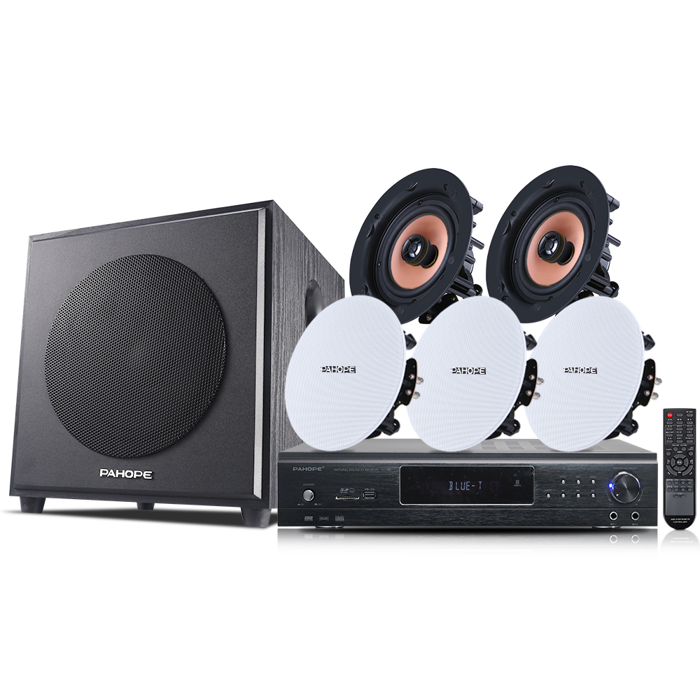 5.1 Home Theater Ceiling Speak - Audio Music Background Free 评论和价格