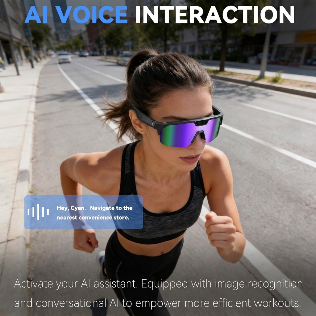 2026New AI Smart Glasses 1200P - Audio Music Arabic 评论和价格