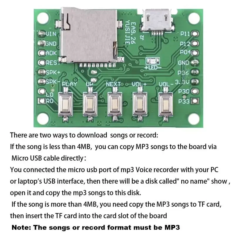 MP3 Voice Module Kit Welcomer  - Audio Music Mp3 Downloader 评论和价格